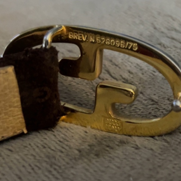 Vintage authentic monogram Gucci woman’s belt - Picture 3 of 11